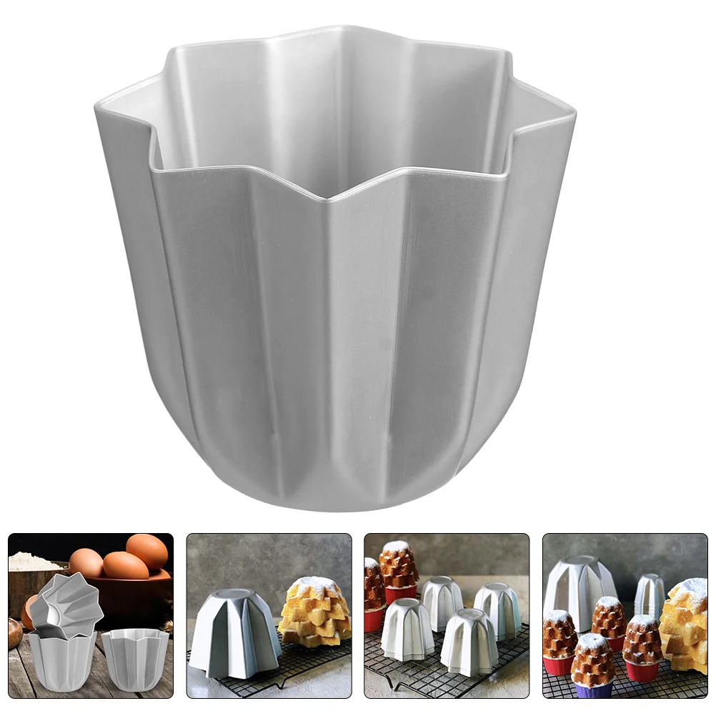 

4 Pcs Cake Mold Mousse Molds Making Tool Octagonal Baking Paper Cups Mould Cheesecakes Bread for