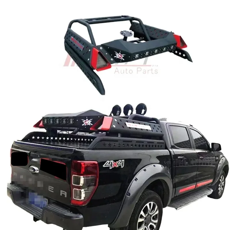 Klt Accessori Fuoristrada 4X4 Di Qualità Superiore Roll Bar Universale Per Ranger Per Impieghi Gravosi Per Ford Ranger 2012 + Portapacchi
