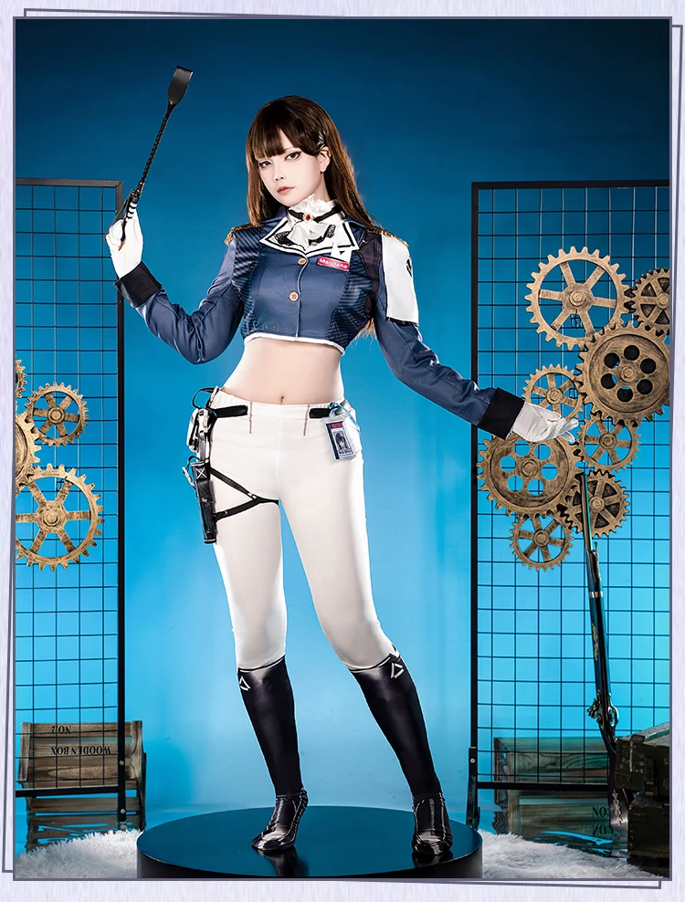 勝利の女神 NIKKE ポリ 暗かっ チア衣装 コスプレ（ウィッグ付） 