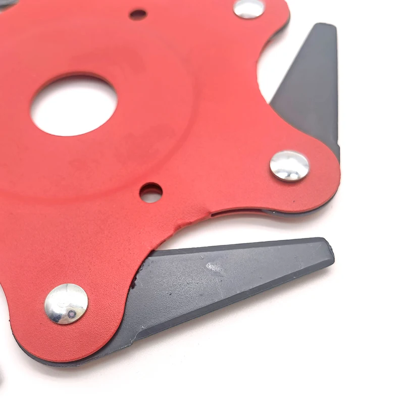 6 Blades Cutter Head Grass Trimmer Brush 65Mn Weed Brush Cutting Head Garden Power Tool Accessories Option Parts for Lawn Mower - Image 3