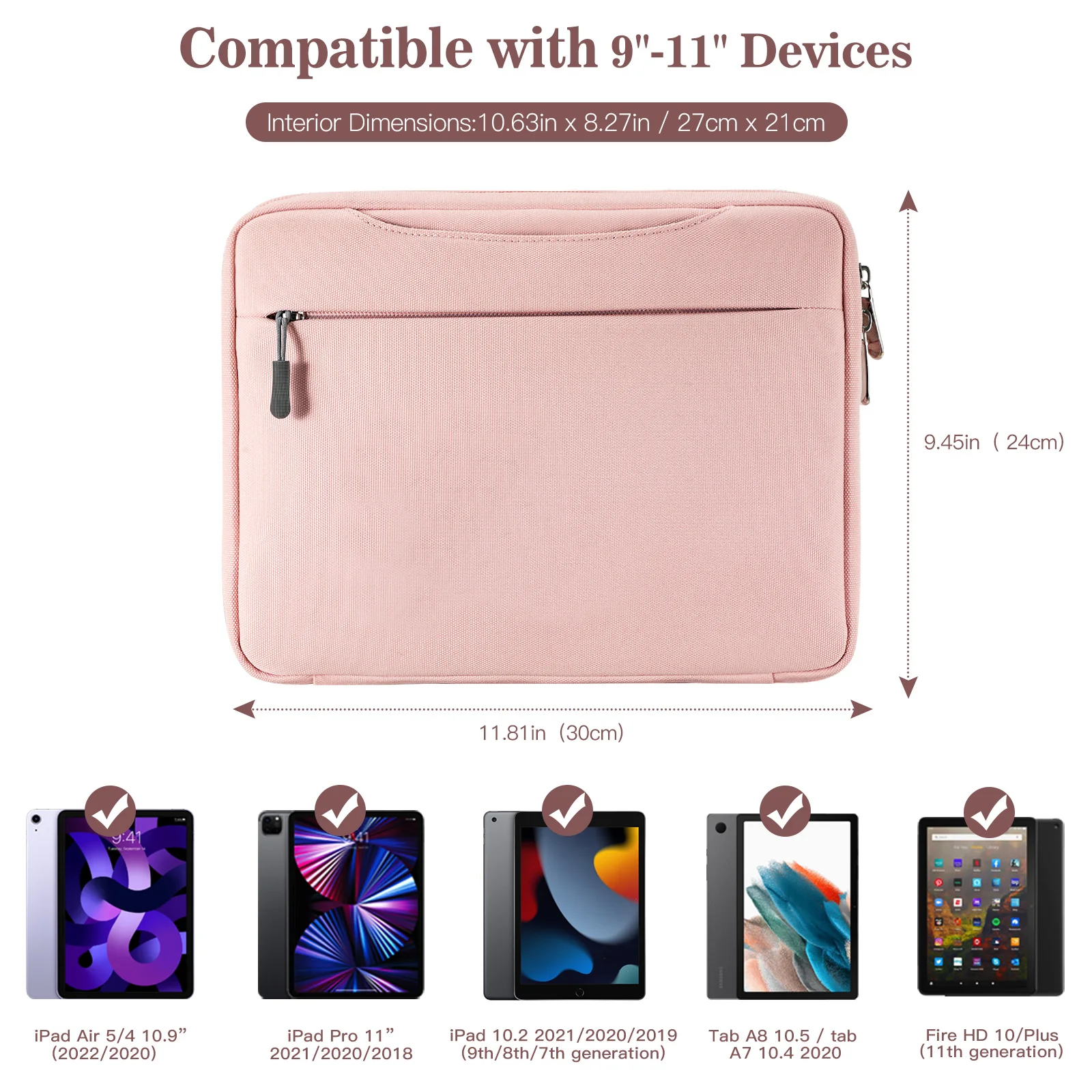 Soft Tablet Laptop Liner Bag For Macbook Air 13.3 Ipad 7/8/9/10th  Generation Case Simple Pouch 11 13 Inch Bag,rabbit Design - Tablets &  E-books Case - AliExpress