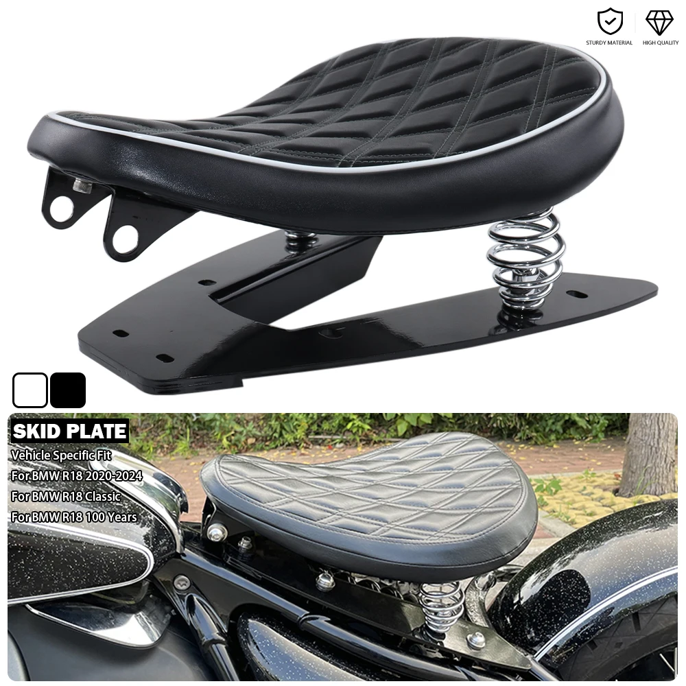 Rock Bob Rider Solo Seat Street Swing Style Driver Spring Saddle Kit ...