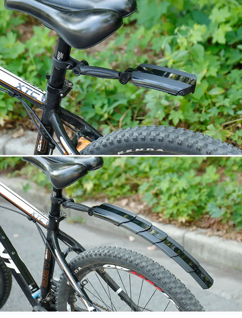 Set Parafanghi Per Mountain Bike - 2 Pezzi, Anteriore E Posteriore, Per Ruote 16-29 Pollici, Con Fascette - Foto 11