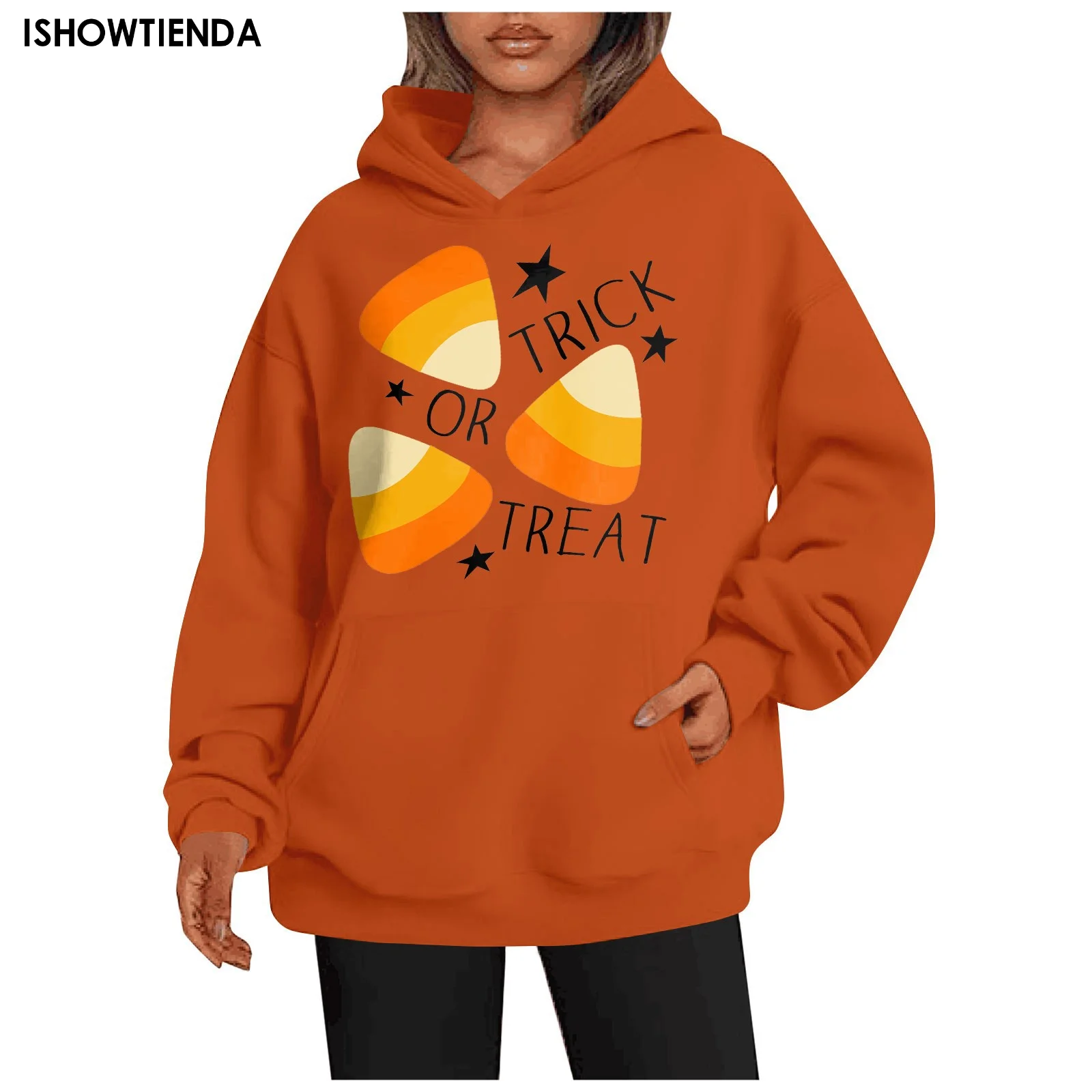 

Print Hoodie Women Harajuku Aesthetic Graphic Funny Ghost Hoodies Women's Autumn Winter Vintage Pullovers Sweatshirts Худи