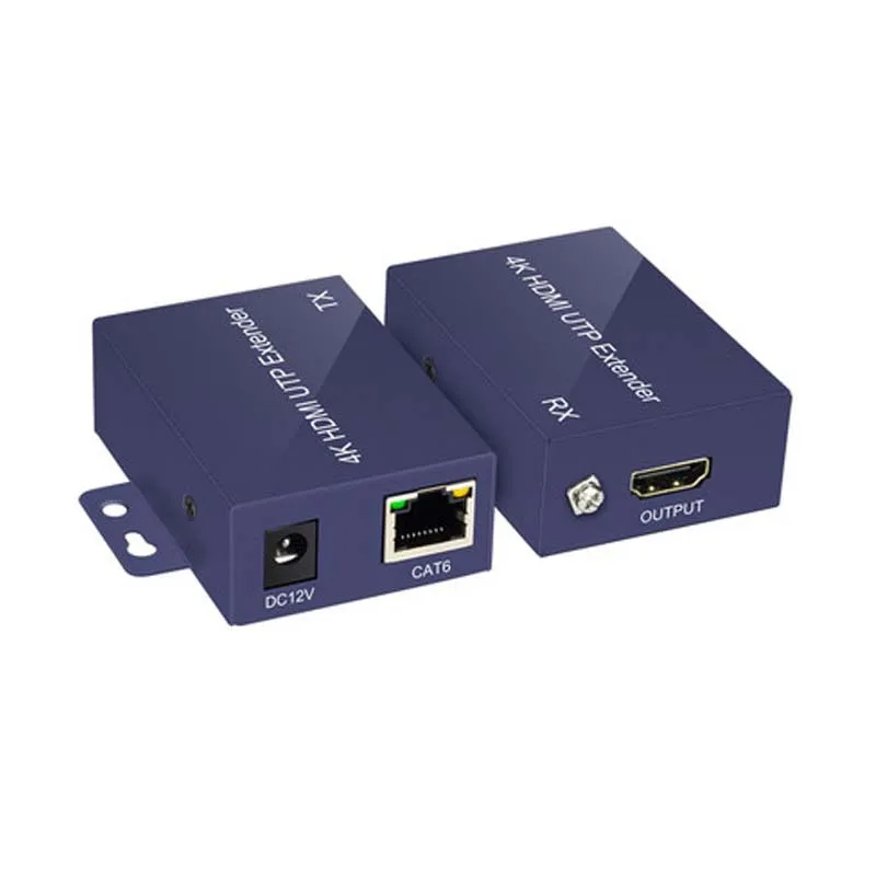 

Extender HDMI RJ45 4K Cat5 60M Audio Kit Over Ethernet Cat6/5e