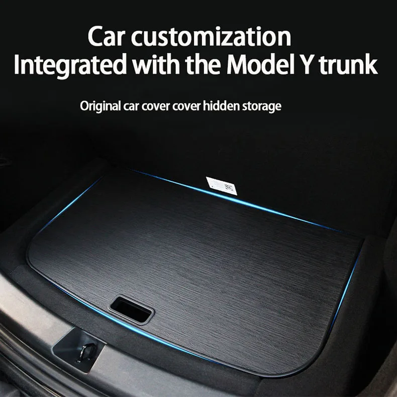 For Tesla ModelY Juniper 2025-Now Trunk Portable Picnic Table Travel Folding Wor