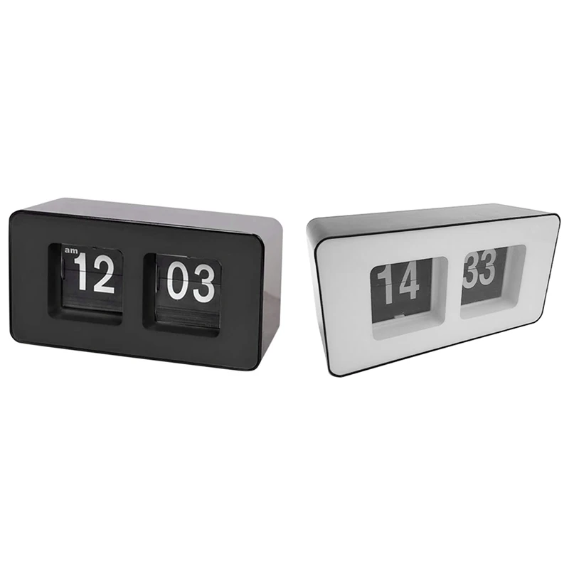 Promotion! Automatic Flip Clock,digital Page Down Clock,for Family