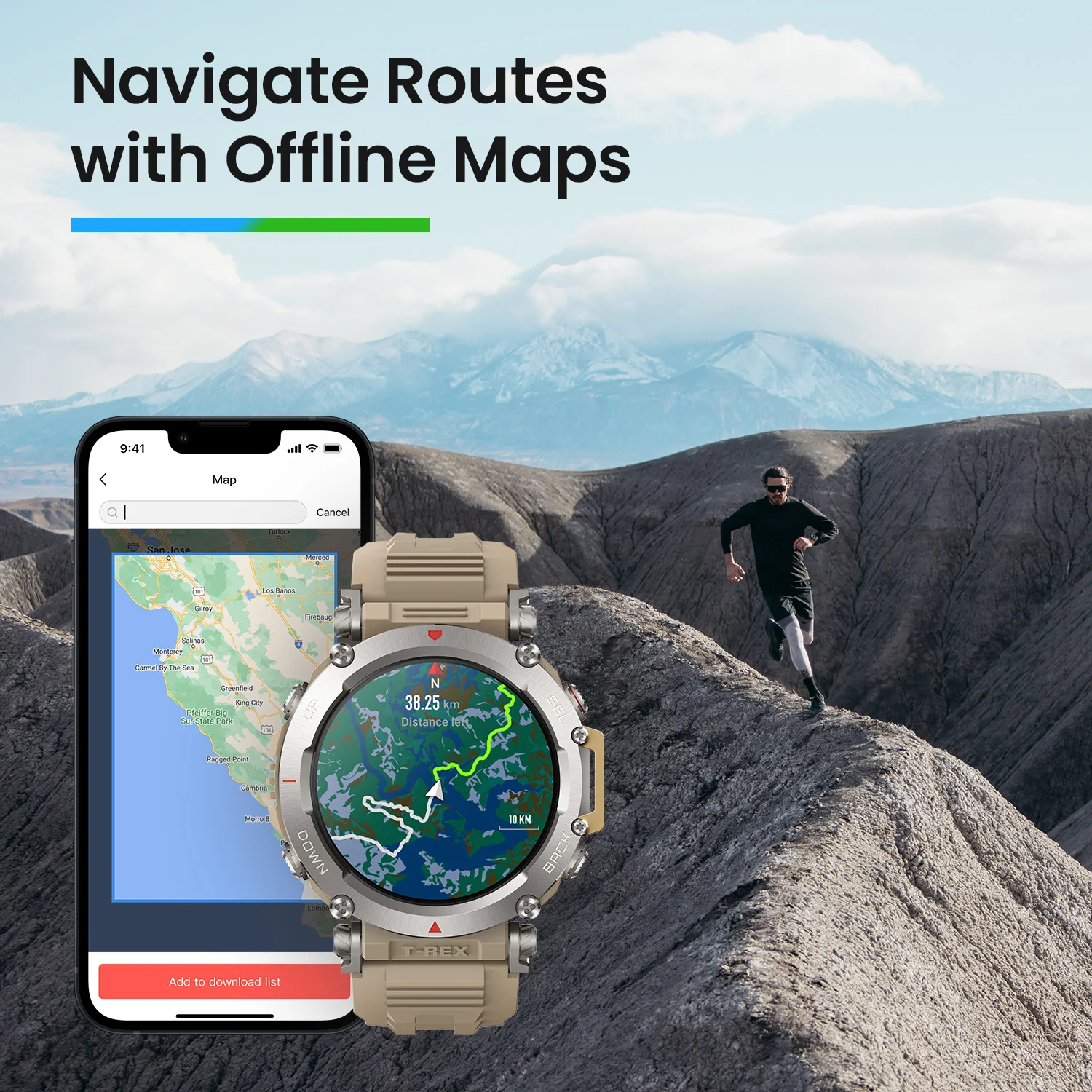 New Amazfit T-Rex Ultra 47mm Smart Watch Rugged Outdoor Military-grade 20-day Battery Life Smartwatch For Android IOS Phone 5 New Amazfit T-Rex Ultra 47mm Smart Watch Rugged Outdoor Military-grade 20-day Battery Life Smartwatch For Android IOS Phone 5