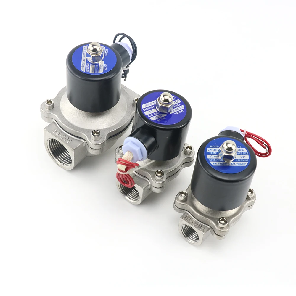 Amazon.co.jp: 電動ソレノイドバルブ 1/2 "3/4" 1 "2" 常閉電気電磁弁水 24v 230v 24V 12V ステンレス鋼  IP65 DIN コイル高温 気体と液、水(3/4",EPDM-SEAL_220AC) : 産業・研究開発用品 1/2 " 3/4" 1 "ステンレス鋼の常閉電気ソレノイド弁水 DN15 DN20 IP65 DINコイル