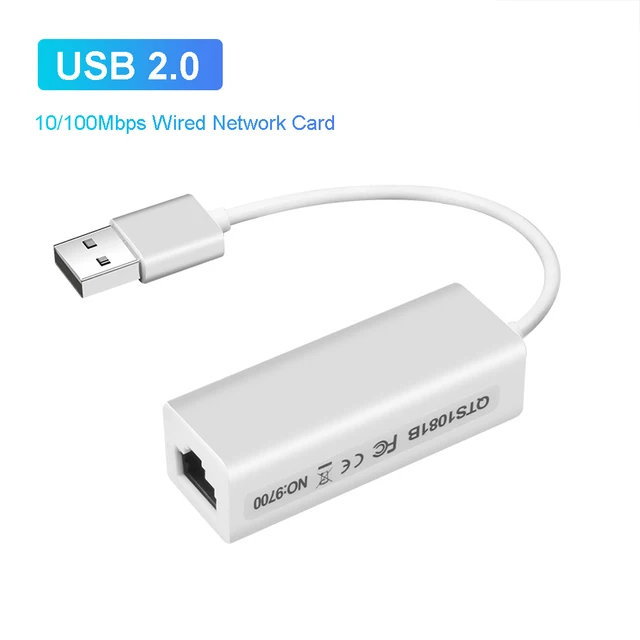 USB 2.0 유선 네트워크 카드 이더넷 어댑터: PC와 노트북을 더 빠르게 연결하세요!