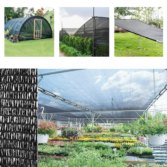 Panno parasole resistente ai raggi UV per fienile in serra da giardino, larghezza 10 x 6 m, protegge frutta, verdura e piante di animali domestici 2