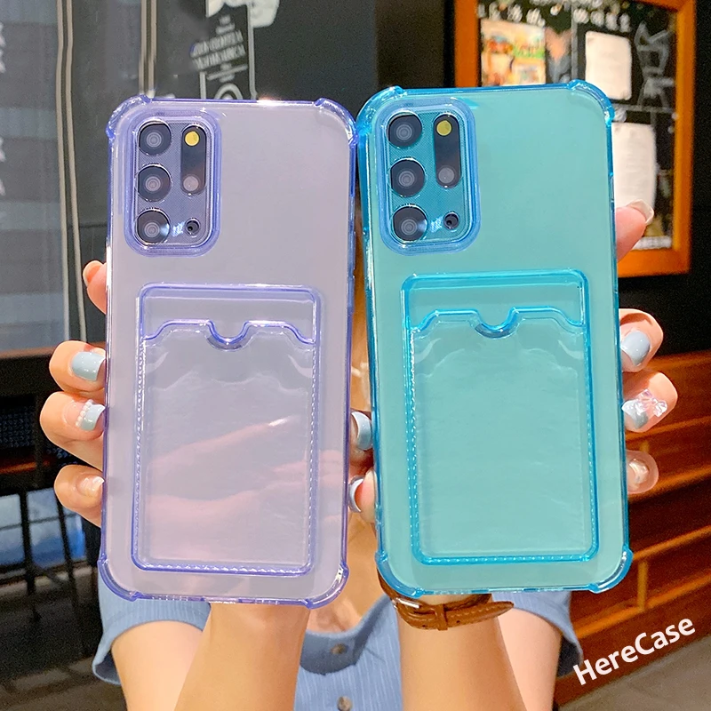 Premium Shockproof Wallet Card Holder Phone Case - Stylish Protective Cover