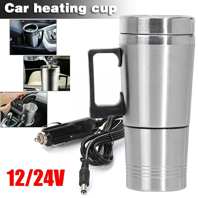 Stainless Steel Electric Heating Cup  Wireless Charging Thermos Cup -  300ml - Aliexpress