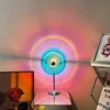 Sunset Table Lamp Projection Rainbow Night Light Atmosphere Home Decoration USB LED Photography Lighting for Wall Decor Lights 3