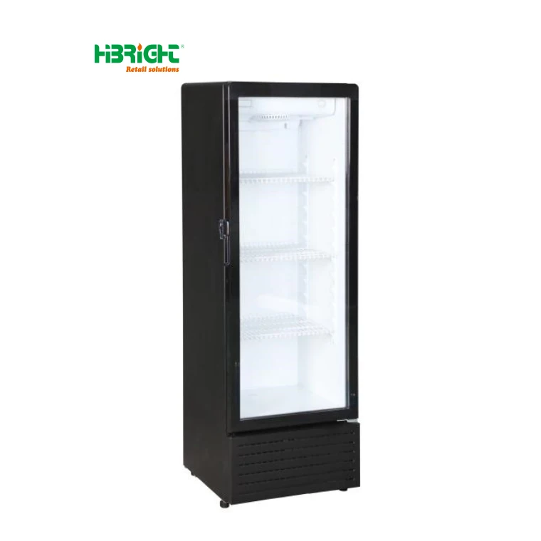Energy-Saving Supermarket Upright Chiller Fast Cooling Vertical Display Cooler