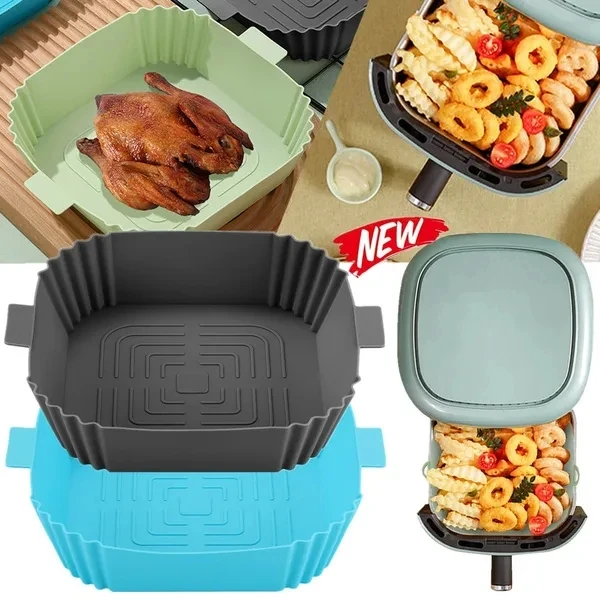 reusable-air-fryer-silicone-pot-square-air-fryers-liners-microwave-oven