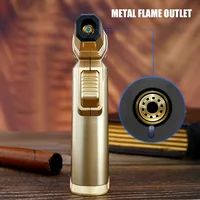 JOBON One-hand Operation Kitchen Torch Lighter for BBQ Baking Brulee Crafts And Soldering Butane Gas Not Included 3