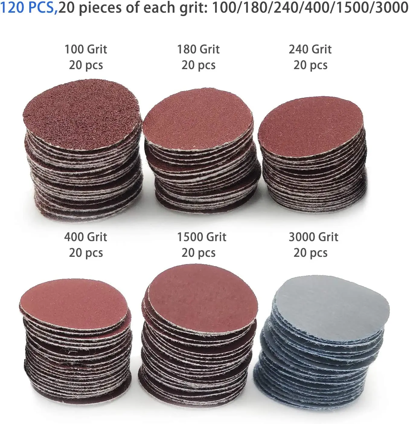 Confezione Di Dischi Di Carta Vetrata Ad Alte Prestazioni Per Un - Foto 7