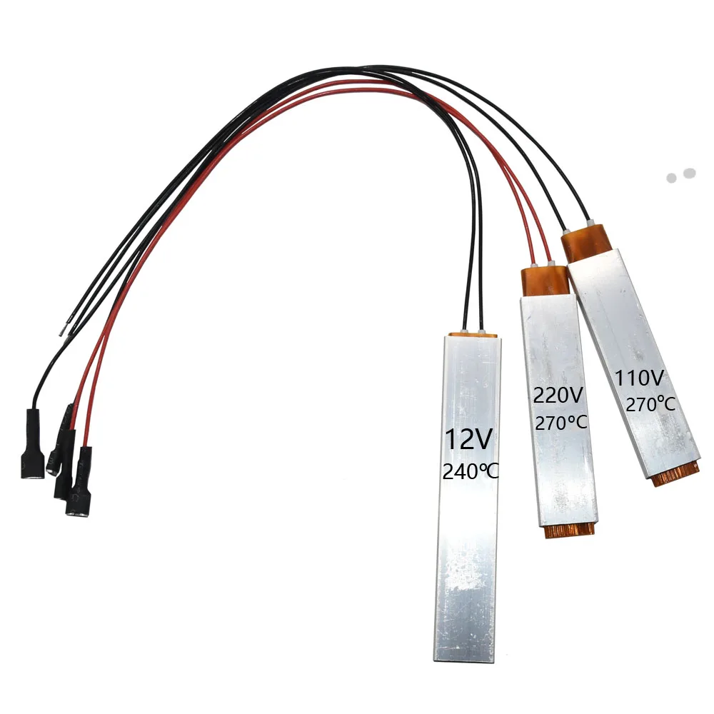 PTC Heating Element 12v/110v/220v Heater Egg Incubator For Constant Thermostat Thermistor Air Heated Sensor Aluminum Shell egg incubator