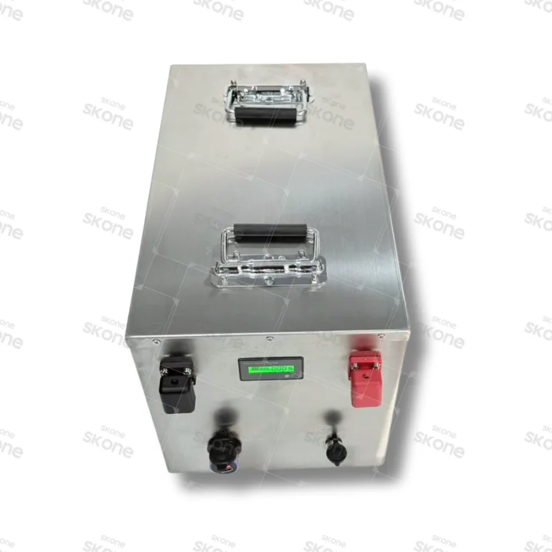 60V LiFePO4 Rechargeable Battery with Bluetooth for Solar Backup Systems