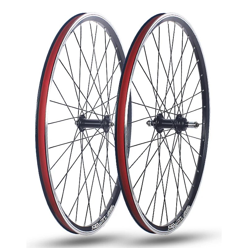 ROCKBAO Mountain Bike 20inch V brake Wheel set 406/451Rotary type Cassette 2Bearing 100X135mm 6/10S Bicycle Wheel