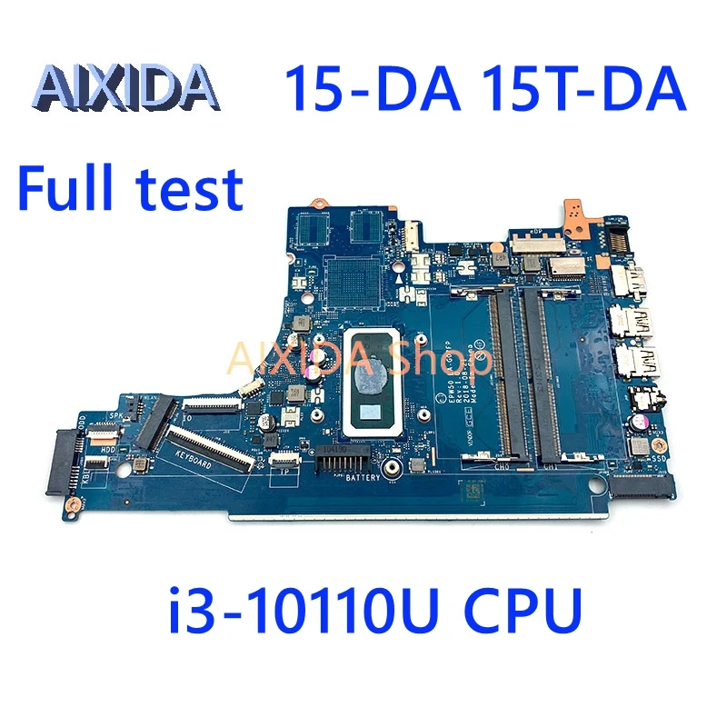

AIXIDA EPW50 LA-G07FP L68087-001 L68087-601 для HP 15-DA 15T-DA, материнская плата для ноутбука i3-10110U, процессор DDR4, материнская плата