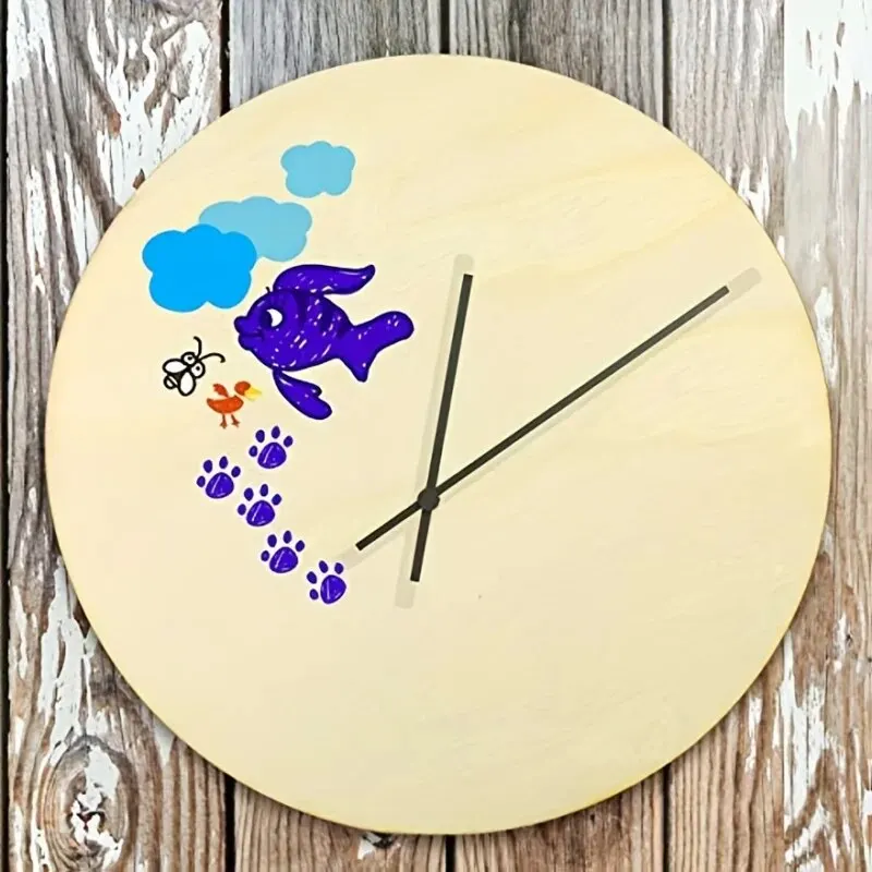 Wood Slices 5pcs 6 Inch/ 8 Inch Wooden Circles Round For Crafts Christmas Blank Slices Discs For DIY Hanging Ornaments Painting