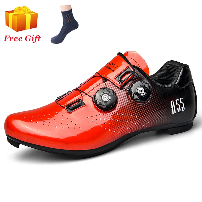 FashionMensCyclingShoesSportRouteRoadBikeSpeedFlatSneakers