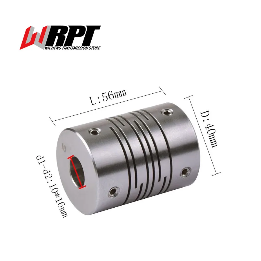 

CIG Parallel Line Coupling Top Wire Connection Motor Encoder Coupling Stainless Steel Flexible Coupling CIG-40X56