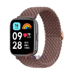 Braided Solo Loop Nylon Watch Band Strap - Stylish Watch Bracelet Accessory for 22mm (Smoke Pu)