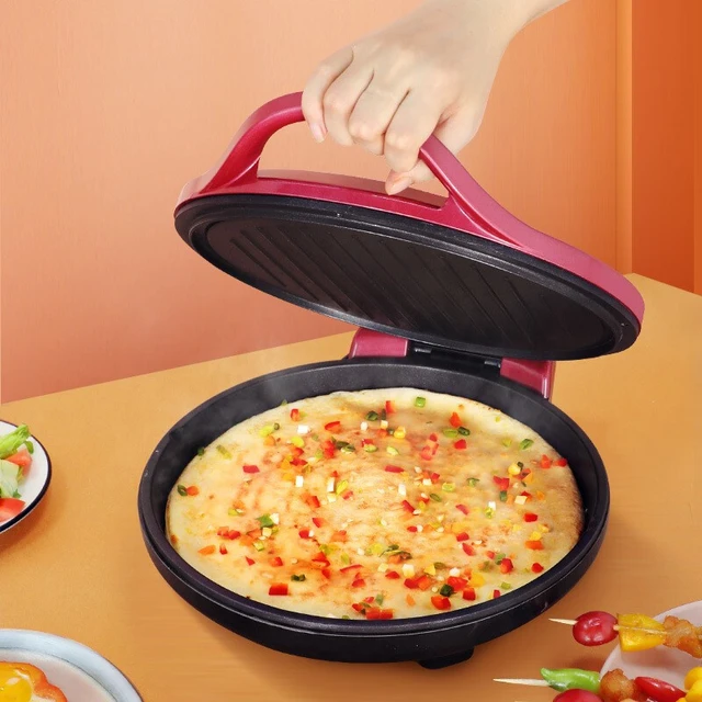 Padella per Pancake elettrica riscaldamento a doppio lato macchina per  friggere e cuocere la macchina per Barbecue per uso domestico teglia  antiaderente profonda - AliExpress