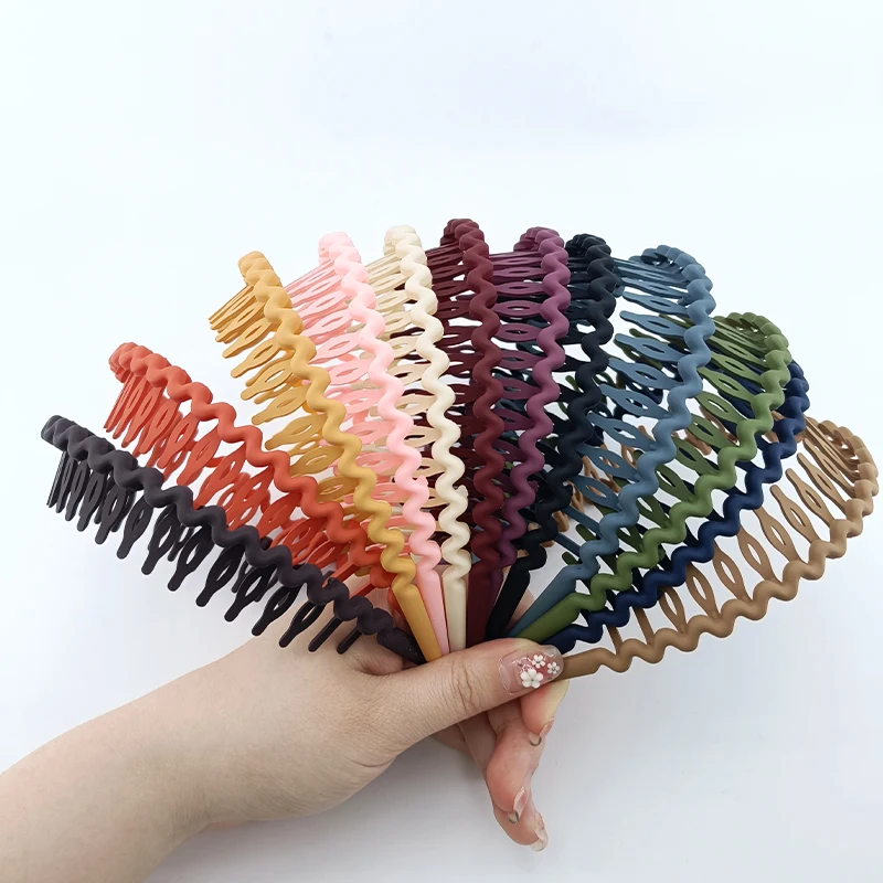 Hair Clip Frosted Color Headband 2