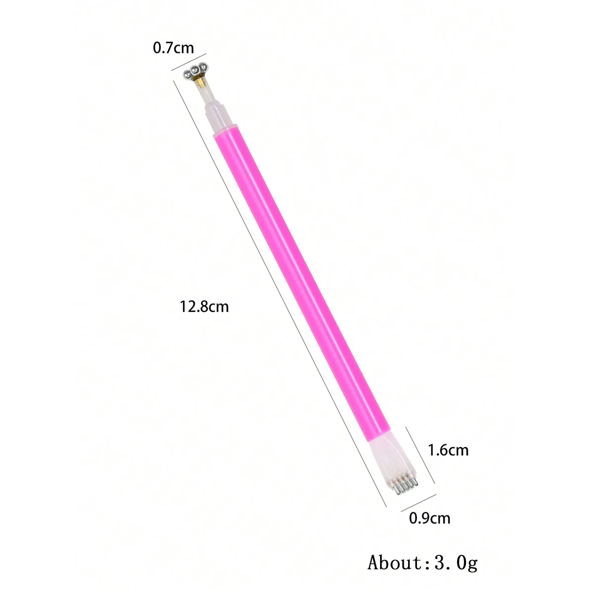 1Pc Nail Magnet Tool Magnet Multi-Functional Magnetic Nail Art Tool Wand For Cat Eye Effect Use With Polish Gel cat eye nail tool magnetic nail art tools magnetic nail pen magnetic nail tools