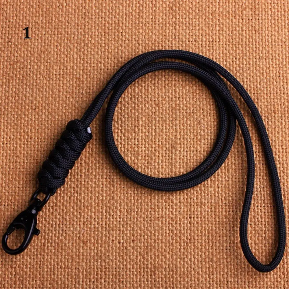 1Pc Outdoor Rock Climbing Plastic Clip Hanging Neck Rope Lanyard