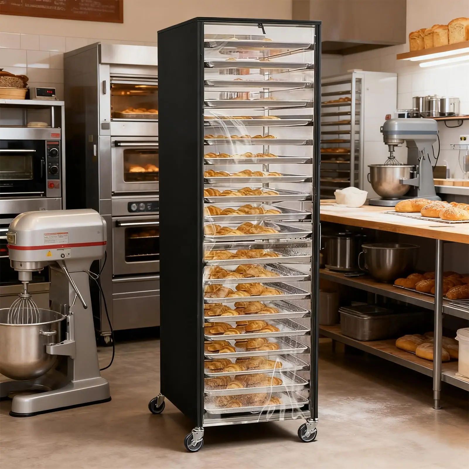 Baking Rack Cover Dustproof Waterproof Home Supplies With Zipper Pan Sheet Rack Cover For Home Kitchens Fall Winter Summer Daily