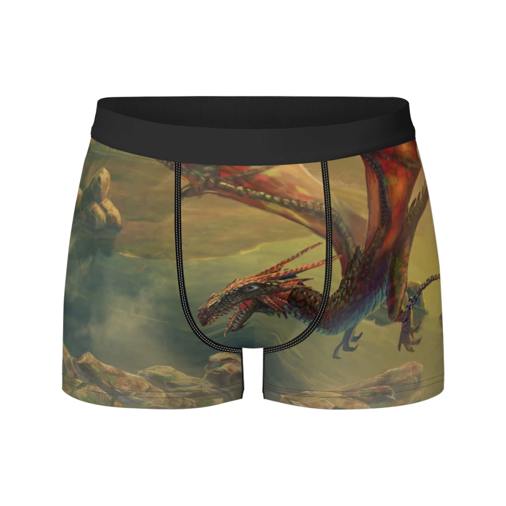 thumbnail image 1 of Calzoncillos tipo bóxer transpirables para hombre Dragon-Dogma, ropa interior para hombre, regalo, 1 of 5