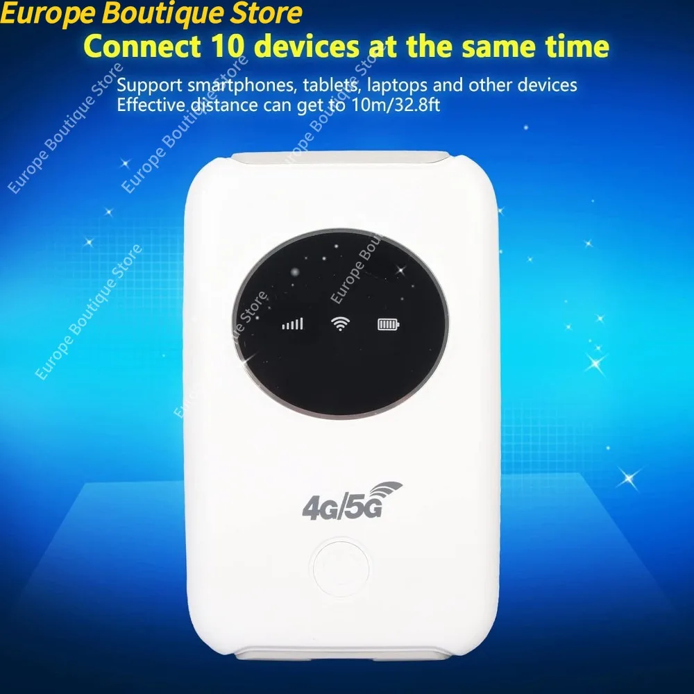 New 300Mbps 4/5G Portable Router USB Powered Pocket WiFi Pocket Mobile ...