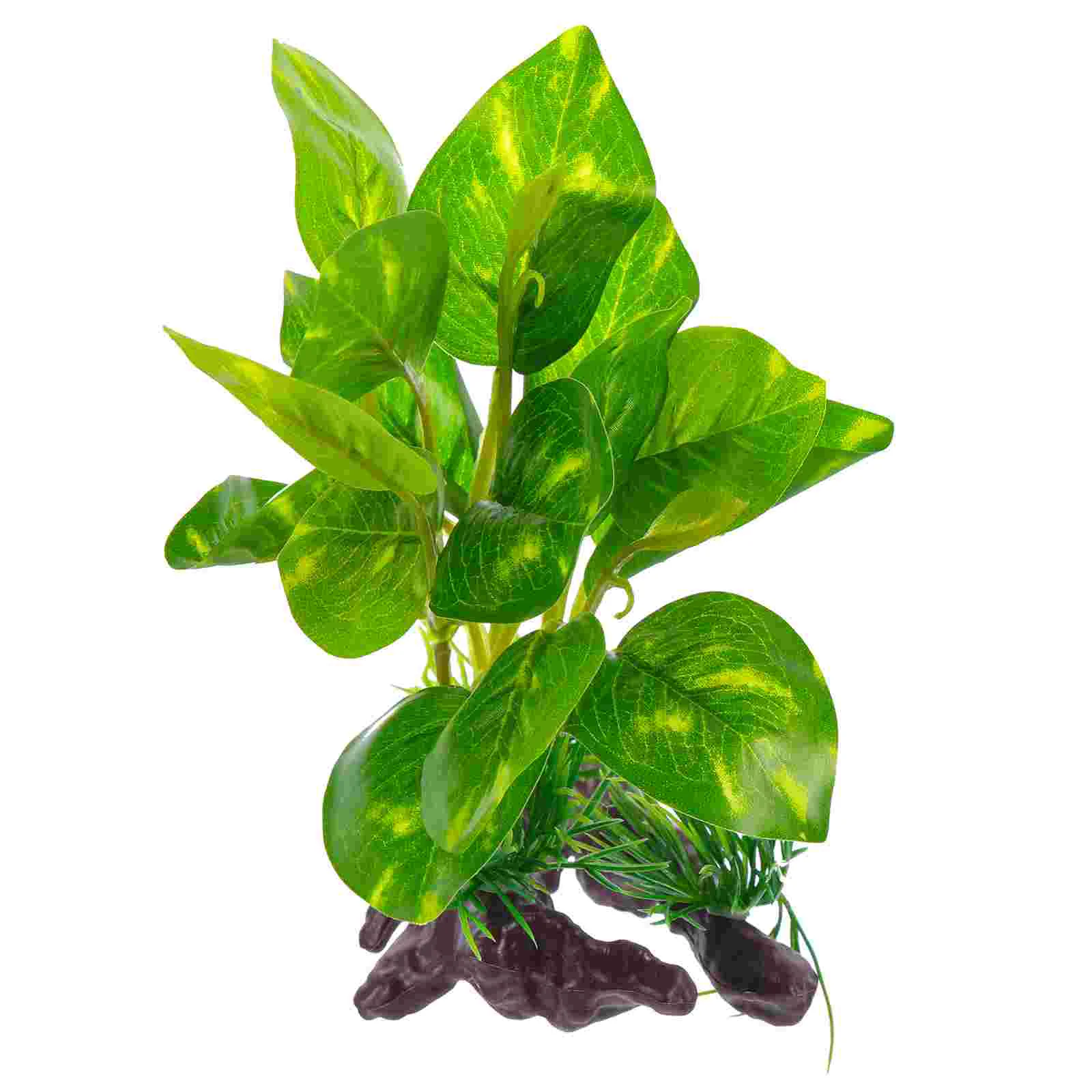 

Fish Tank Decoration Plant Aquarium Decorations Accessories Ornaments Water Betta Aquarium Plant Artificial Fish Hides Driftwood