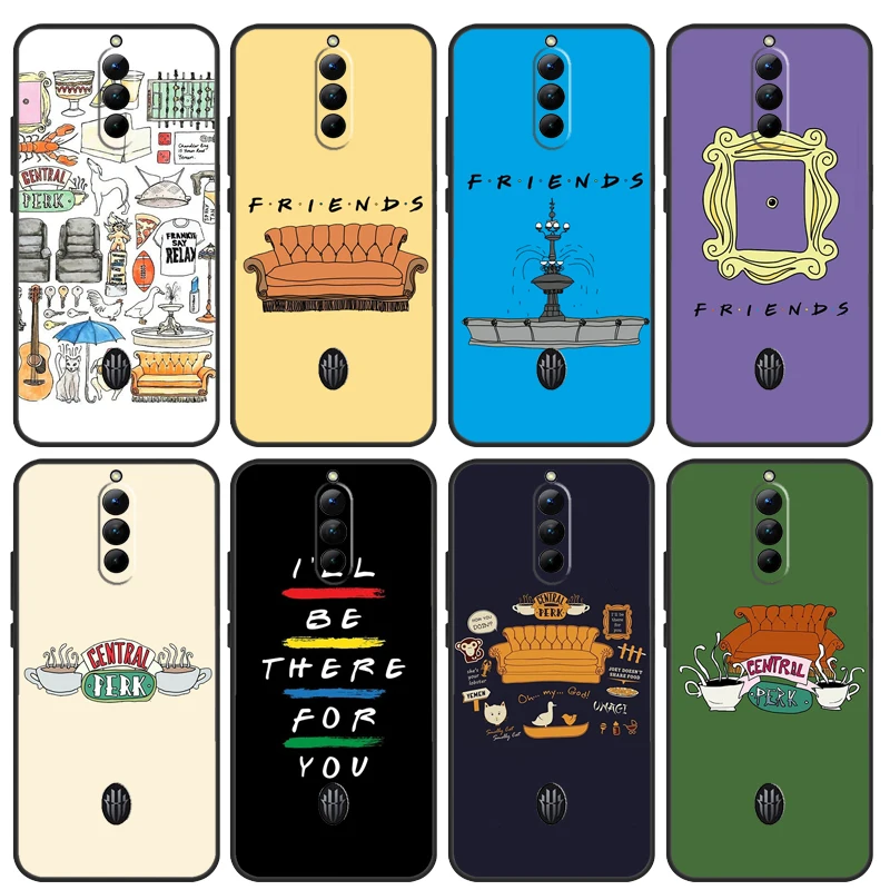 Friends Tv Show Custodia Per Telefono Iconica Per Zte Nubia Red Magic 8S Pro 8 Pro Plus 6 7 6S 7S Pro 6R 5S 5G Cover Posteriore