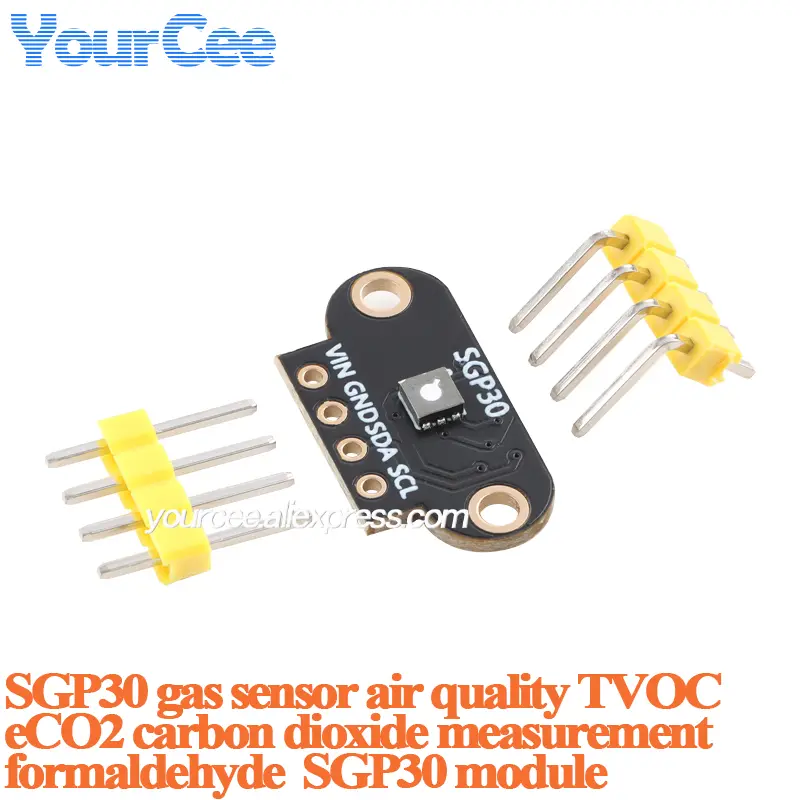10pcs/1pc SGP30 SGP40 SGP41 Gas Air Quality Sensor Module TVOC ECO2 Carbon Dioxide Measurement Formaldehyde Air Detector image 11