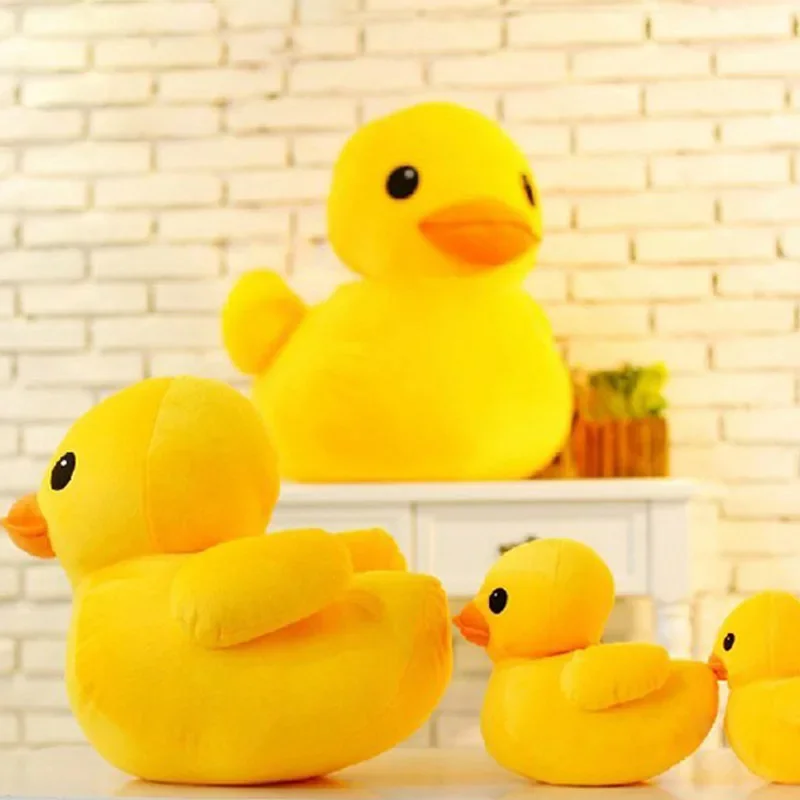 Giant Yellow Duck Plush Toy - Adorable Duck Doll