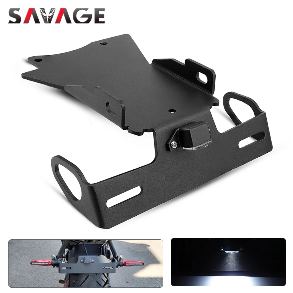 License Plate Holder LED Light For YAMAHA FZ6 FZ6N FZ6S 2004-2010 FZ6 N/S Motorcycle Accessories Tail Tidy Fender Eliminator motorcycle license plate holder,license plate holder