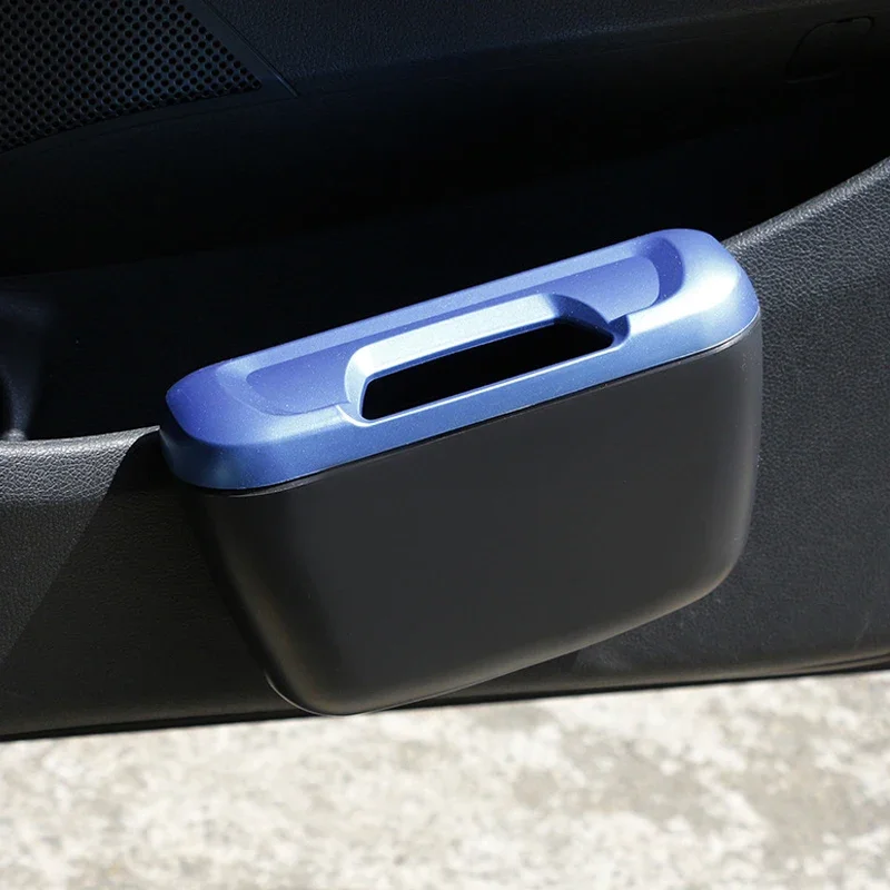 car trash can Car Trash Bin Auto Rubbish Dustbin Trash Can Garbage Dust Case Box Car Storage Case Bin Auto Interior Accessories