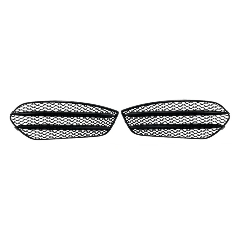 

Car Front Bumper Fog Lamp Grille Black Interior Accessories For Mercedes‑Benz CLA‑Class C117 AMG Line CLA45 2013-2015