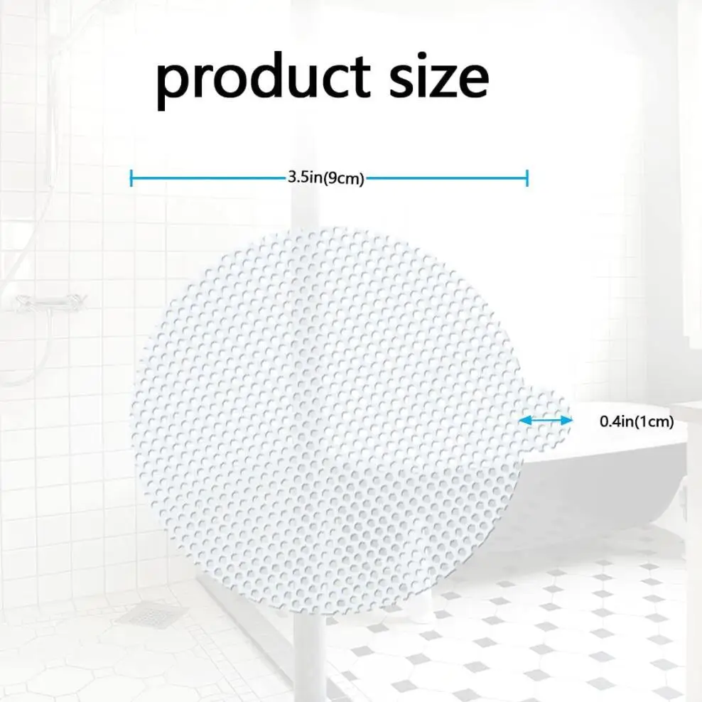 Circular square floor drain anti odor net, no trace adhesive drain net, floor cleaning net sticker