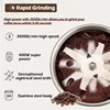 400W 304 Stainless Electric Grinder Eight Page Blade Electric Fast Grinding Multifunction Smash Machine Rice Beans Home Blender 3
