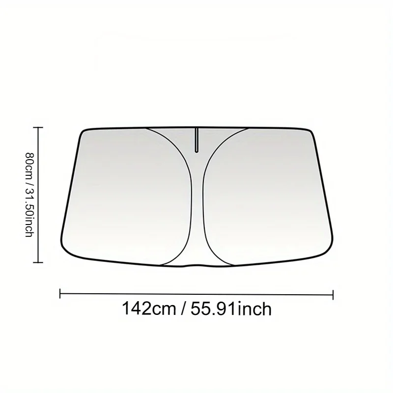 for Windshield Sun Shade, Car Sunshade Cover UV Block Car Front Window with Foldable Sun Shade Cover Cool