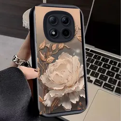 Flexible Silicone Shockproof Protective Cover with Floral Print Pattern for Redmi note 15 Pro 4G (HFTYJTHUA018)