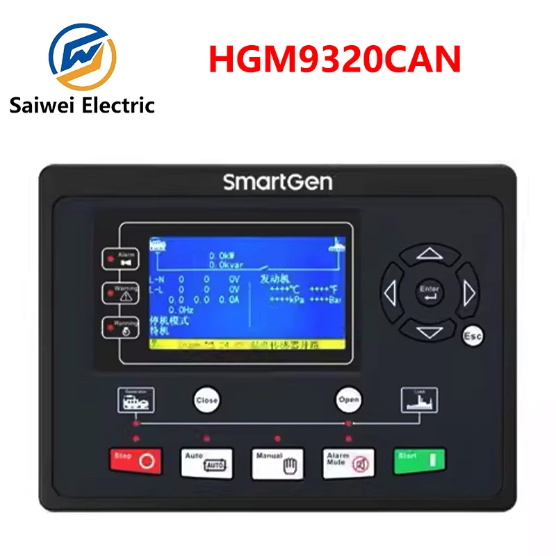 

Контроллер генераторной установки HGM9310MPU Smartgen HGM9320MPU HGM9310CAN HGM9320CAN
