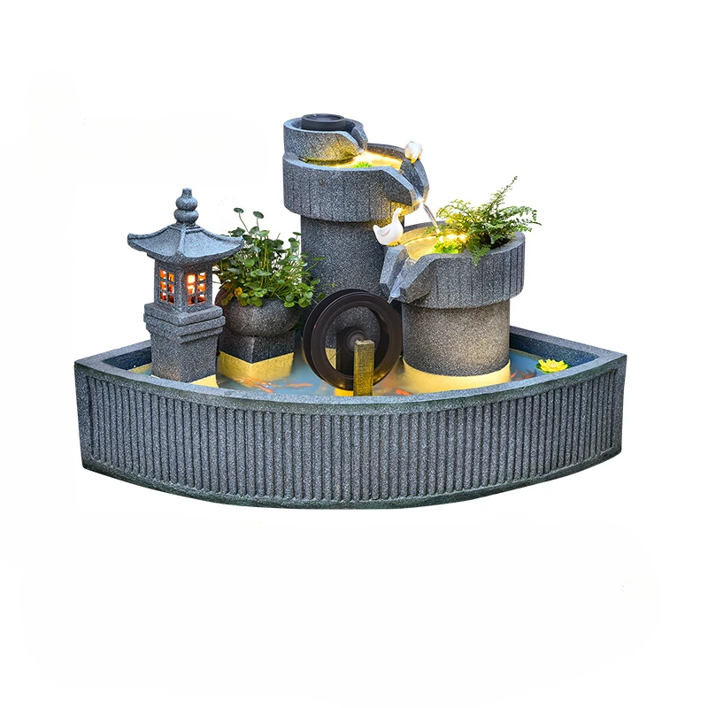 

Rockery Fish Pond Flowing Water Ornaments Circulating Water Courtyard Garden Fountain Landscape